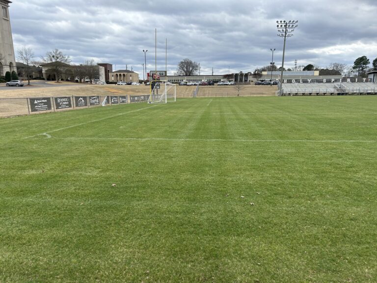 Soccer Field Lawn Care Treatments Fertilization & Weed Control Lawn Maintenance by GreenCo Lawn & Landscapes Near Birmingham AL
